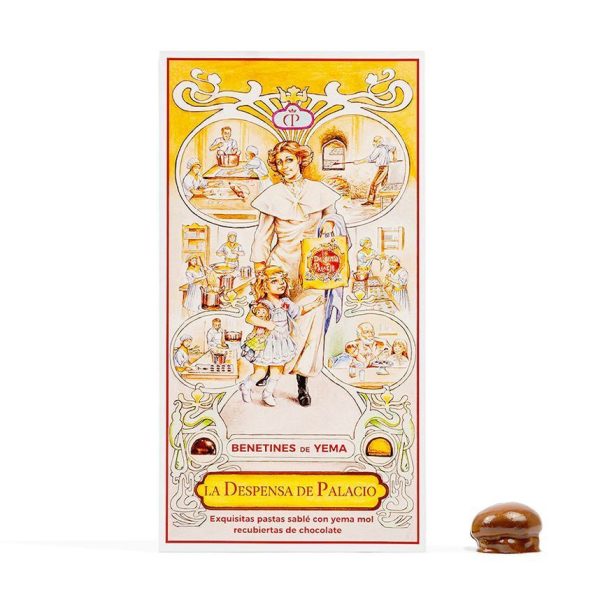 Benetines de Yema: pasteles artesanales con yema y cobertura de chocolate
