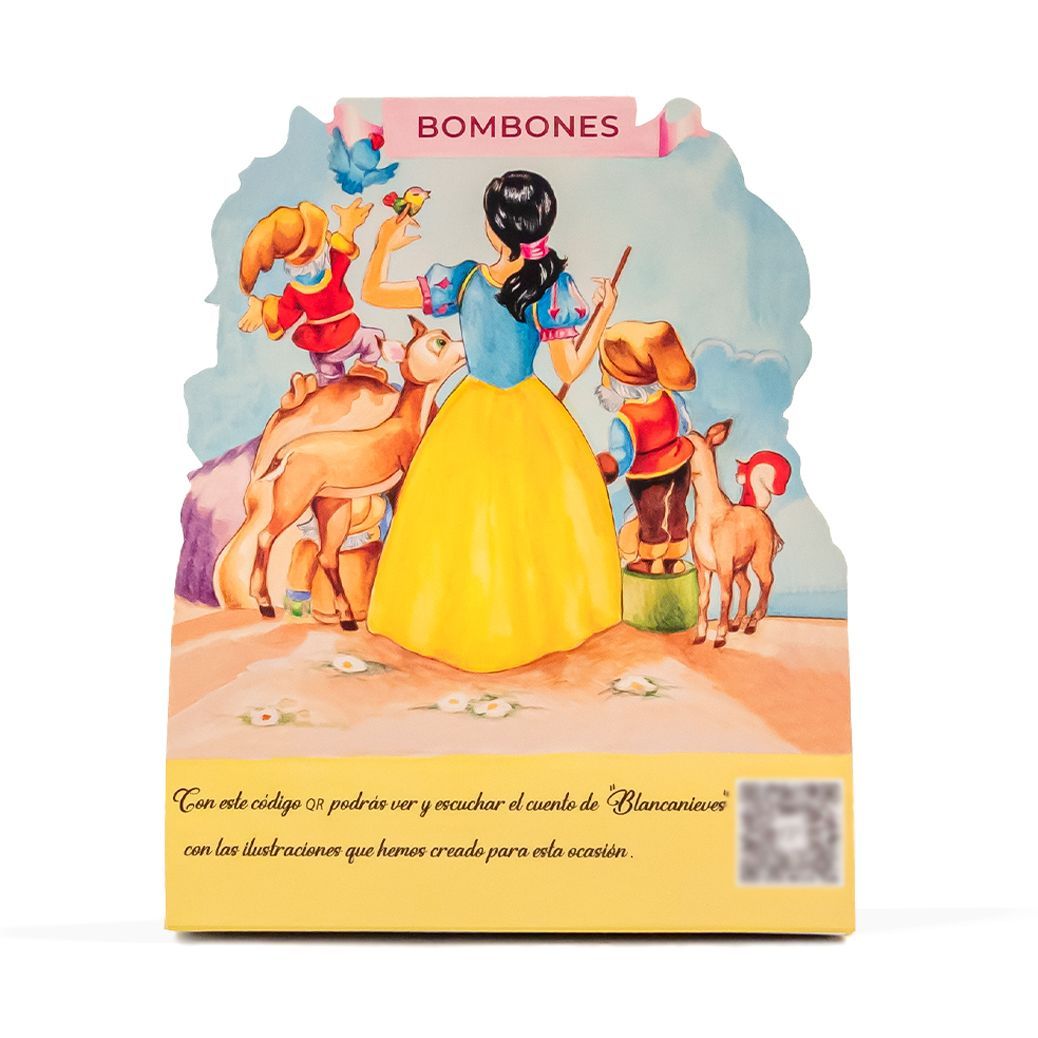 Cuento Blancanieves trufas chocolate
