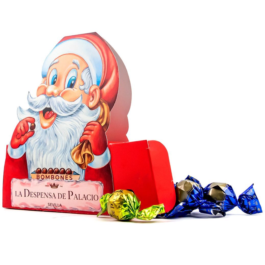 Papá Noel con Trufas de Chocolate 01