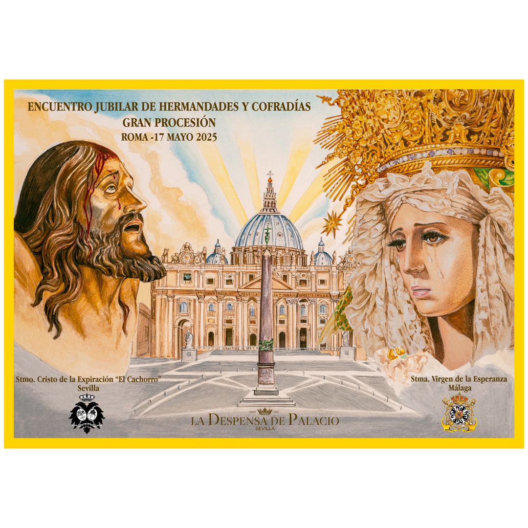 procesion-EL-Cachorro-y-Virgen-de-la-Esperanza-en-Roma