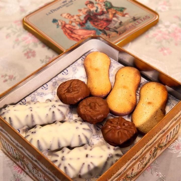 Lata musical de galletas · La Despensa de Palacio